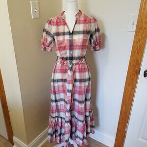 Brooks Brothers Cotton Maxi Dress - Size 4